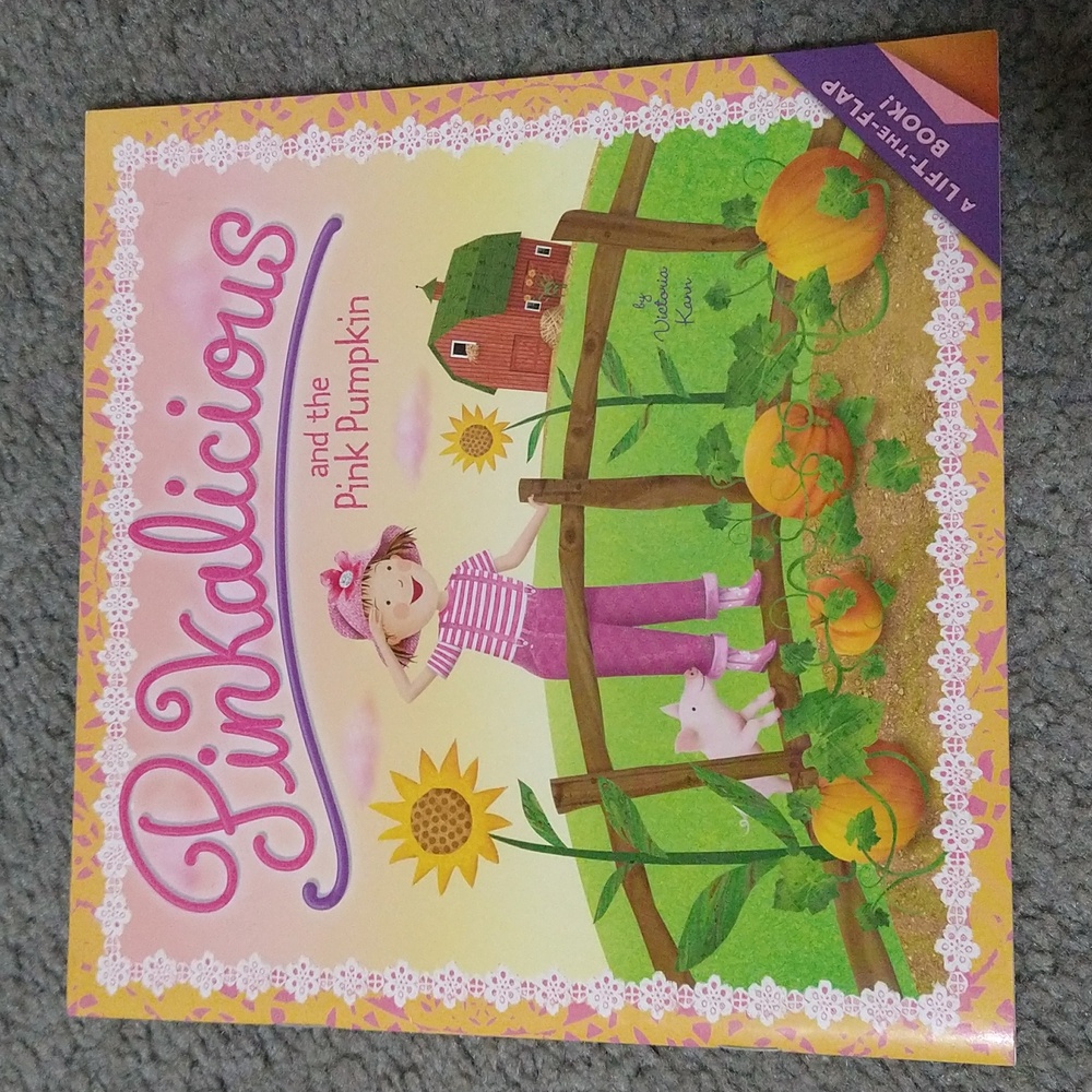 💙3/$10 OR 5/$15 SALE💙 Pinkalicious and the Pink Pumpkin - Flap Book